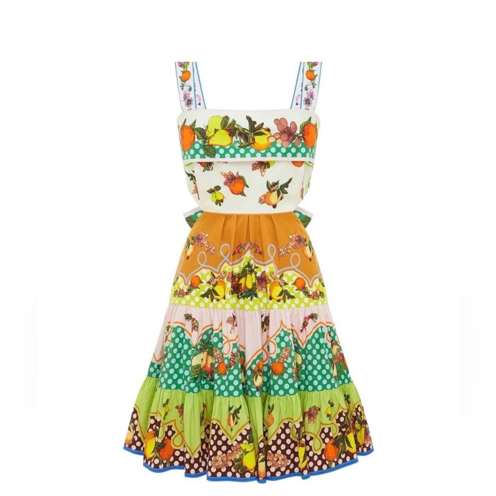 Alemais Lemonis Cutout Mini Dress 0US